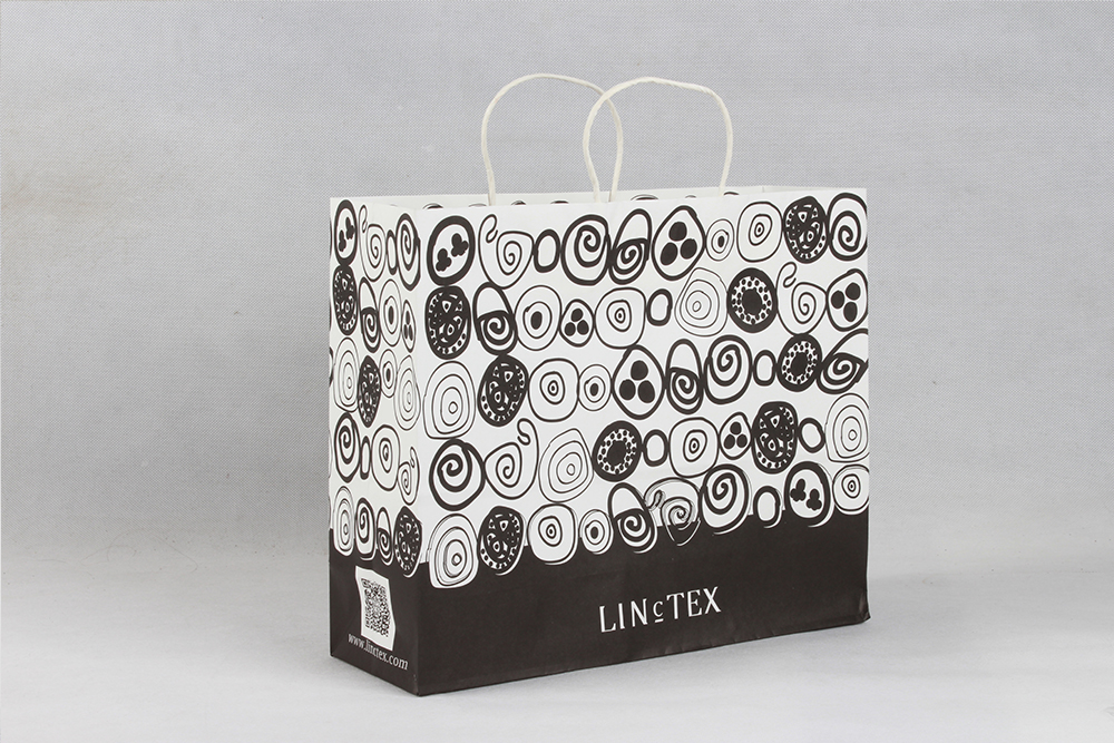 LINCTEX時(shí)尚服裝牛皮紙袋定制