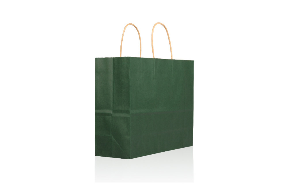 加大號簡約型綠色牛皮紙袋