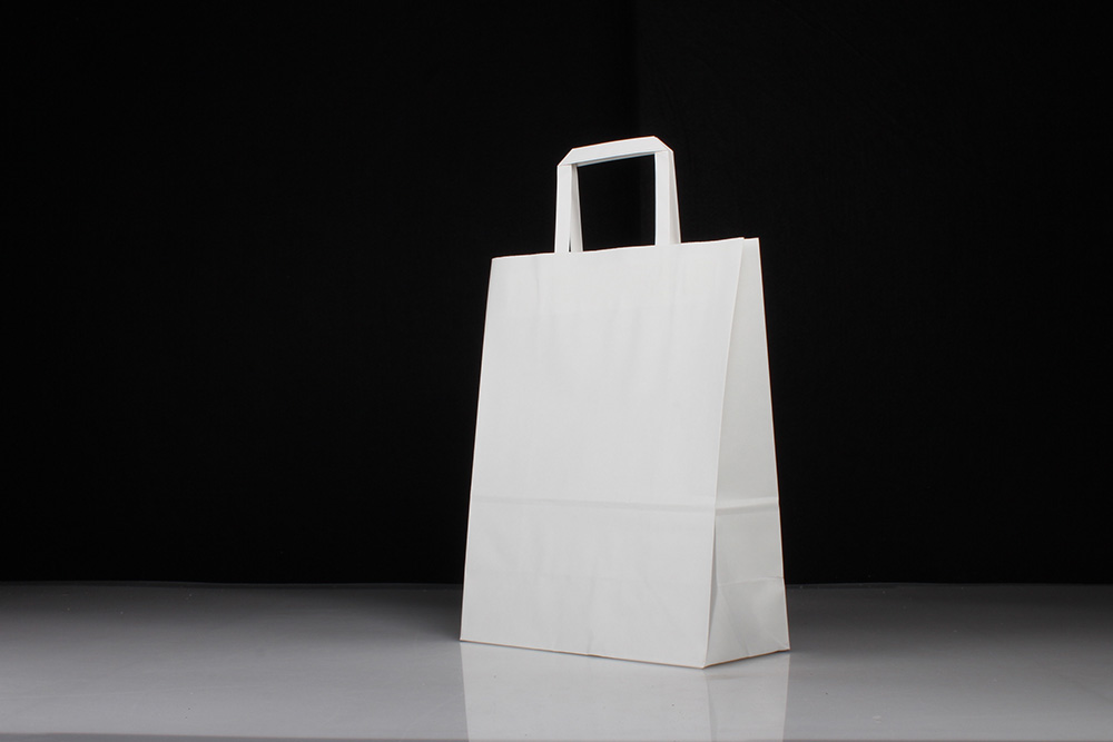 時(shí)尚扁提手商務(wù)型牛皮紙袋