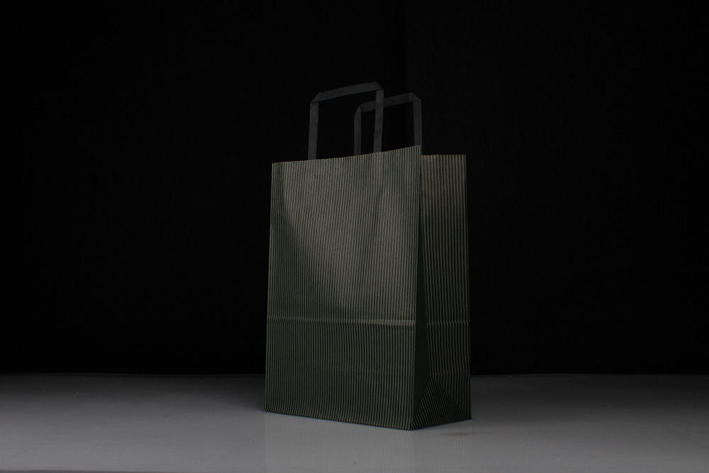 時(shí)尚扁提手商務(wù)型牛皮紙袋