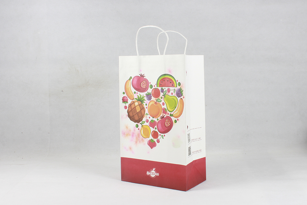 優(yōu)質鮮果打包牛皮紙袋